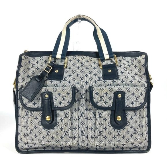 LOUIS VUITTON M42341 Monogram mini Sac Marie Kate 2WAY Hand Bag Tote Bag - Picture 1 of 16